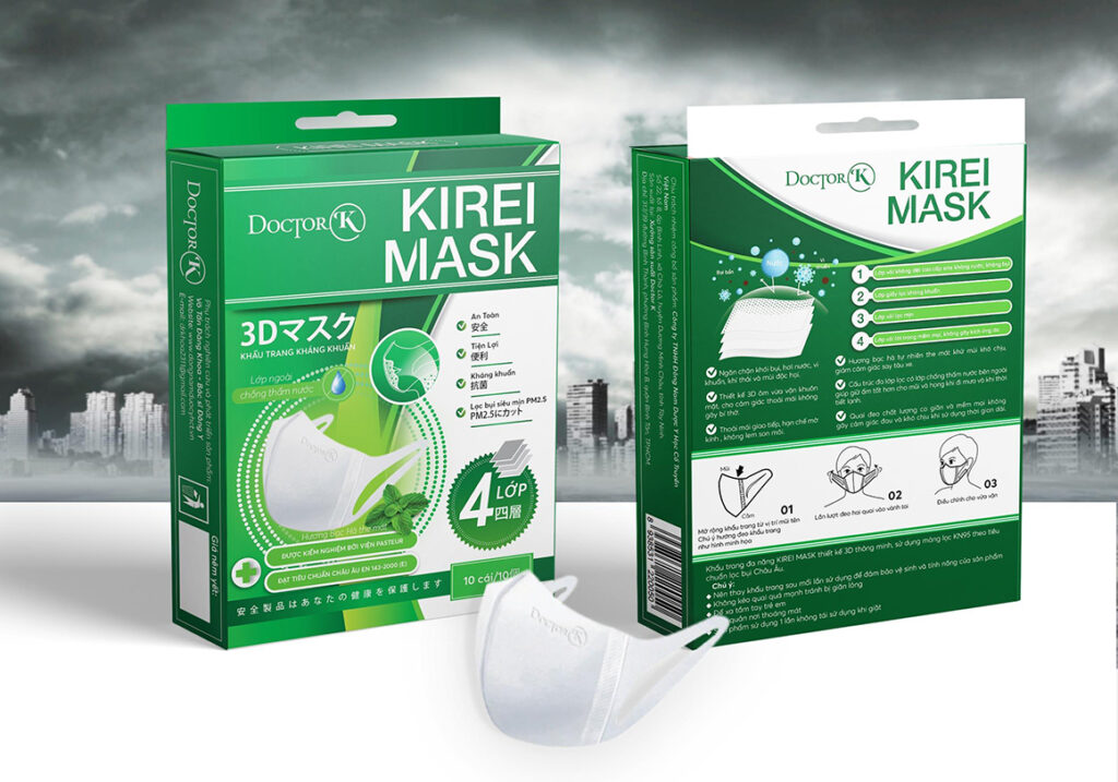 In hộp khẩu trang chất lượng cao tại TP.HCM, bao bì y tế cứng cáp, màu sắc đồng đều, đạt ISO 22000:2018, ISO 9001:2015, sử dụng X-Rite IntelliTrax2 kiểm soát màu sắc chính xác.